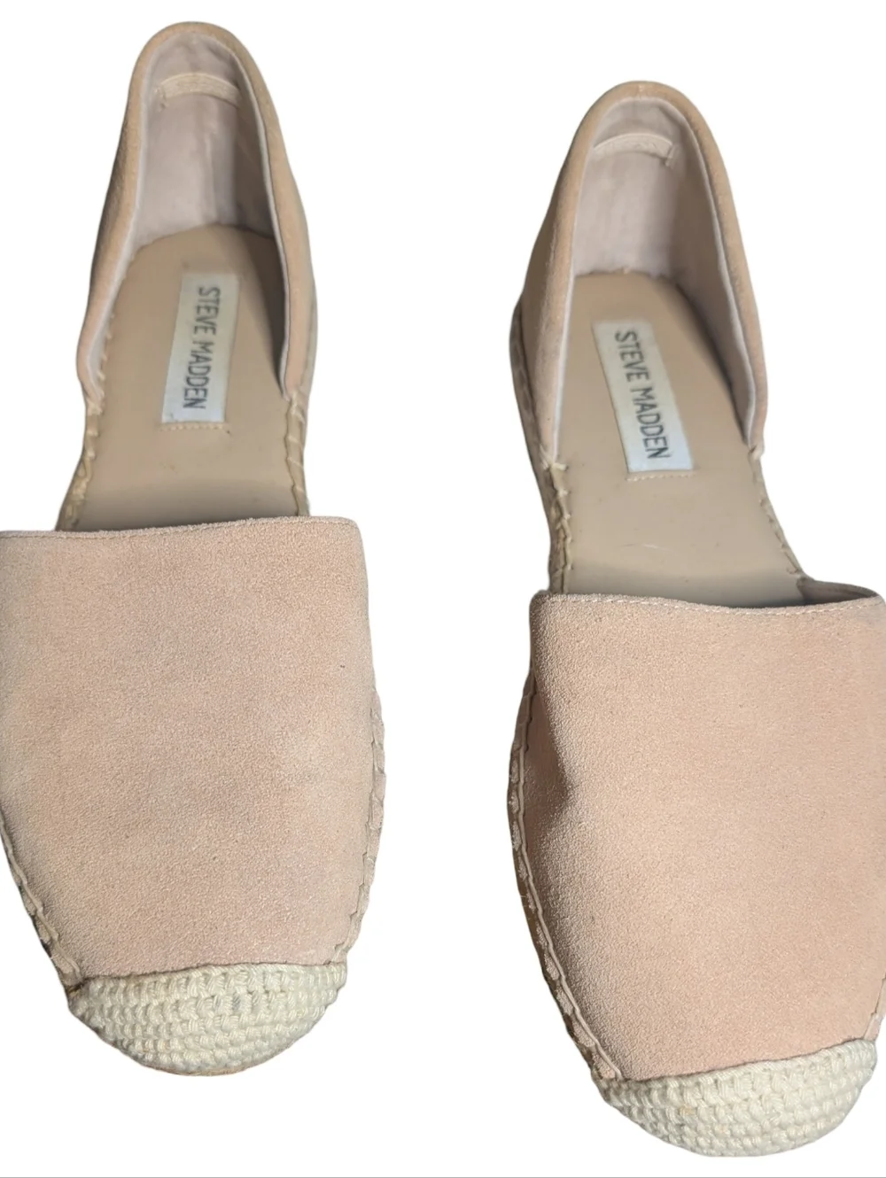 Steve Madden Leema Espadrille D'Orsay Wedge Flat, Size 6.5